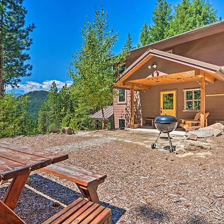 Private Leavenworth Cabin With Mtn Views And Fire Pit Esterno foto