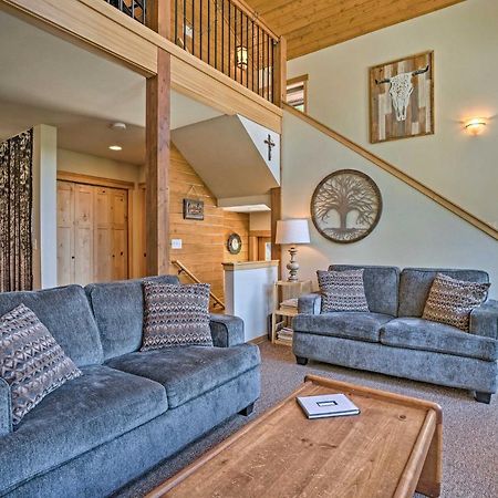 Private Leavenworth Cabin With Mtn Views And Fire Pit Esterno foto