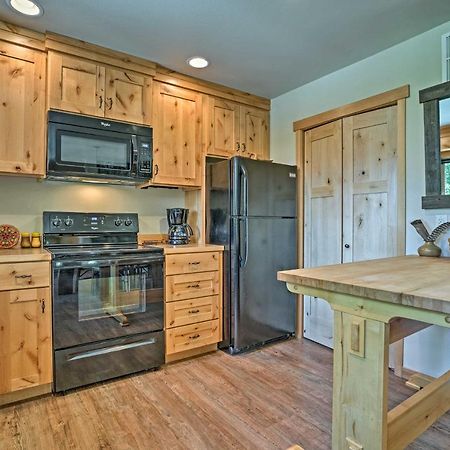 Private Leavenworth Cabin With Mtn Views And Fire Pit Esterno foto
