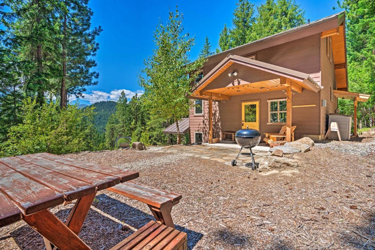 Private Leavenworth Cabin With Mtn Views And Fire Pit Esterno foto