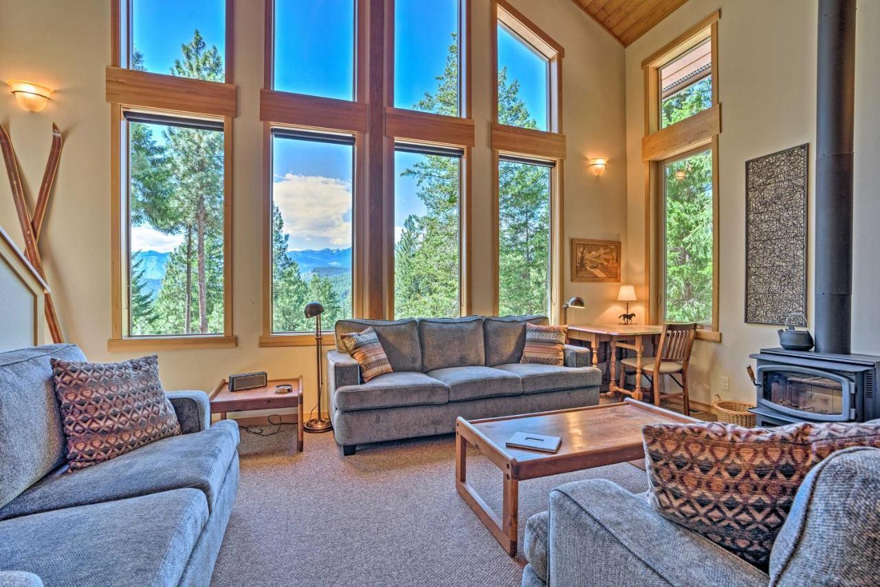 Private Leavenworth Cabin With Mtn Views And Fire Pit Esterno foto