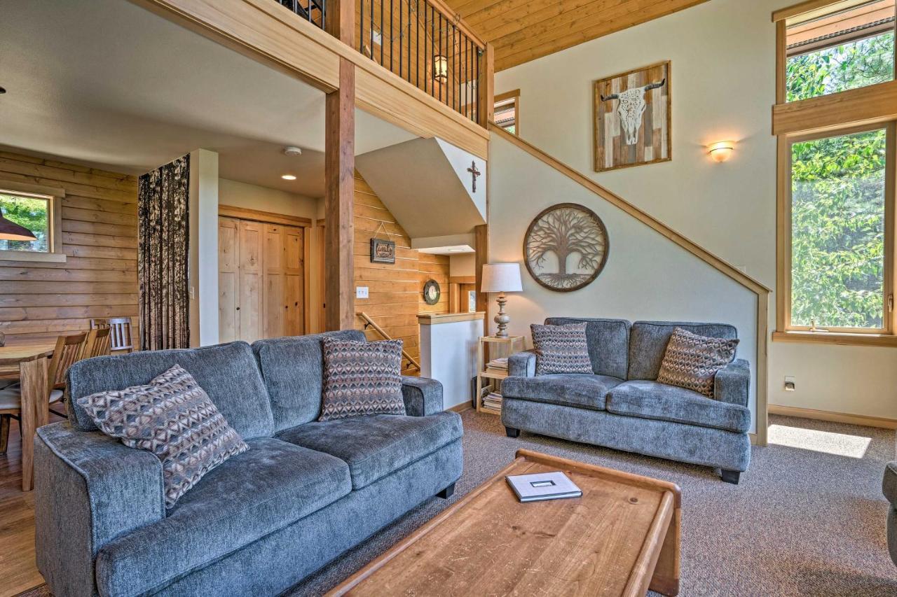 Private Leavenworth Cabin With Mtn Views And Fire Pit Esterno foto