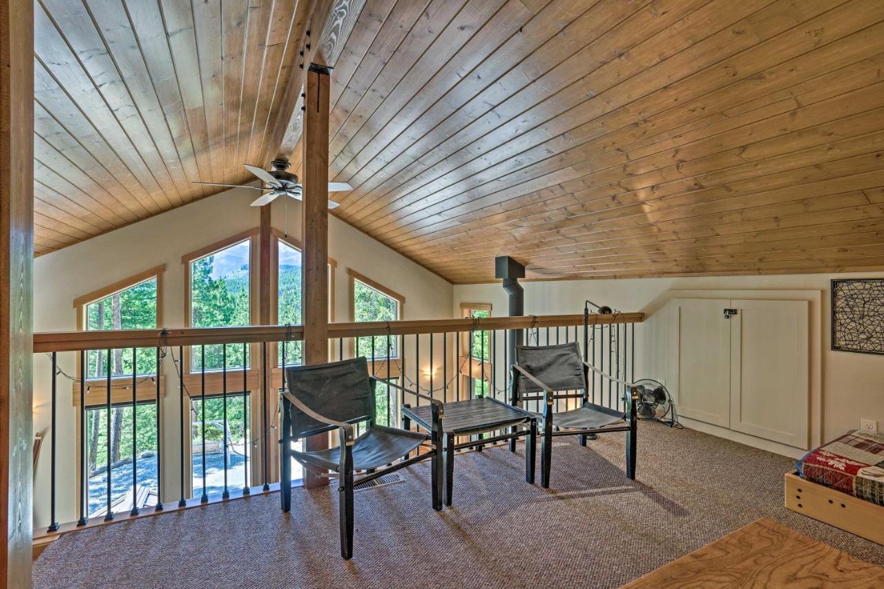 Private Leavenworth Cabin With Mtn Views And Fire Pit Esterno foto