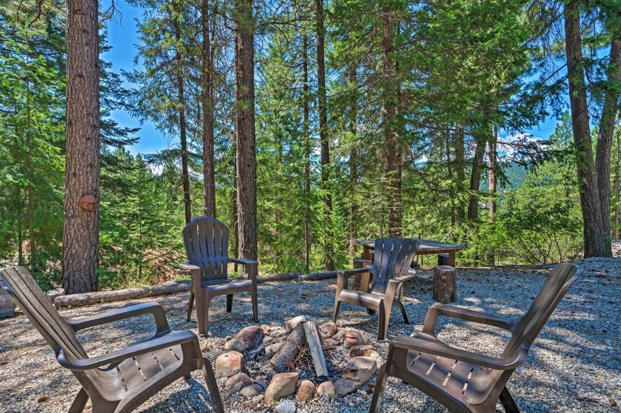 Private Leavenworth Cabin With Mtn Views And Fire Pit Esterno foto