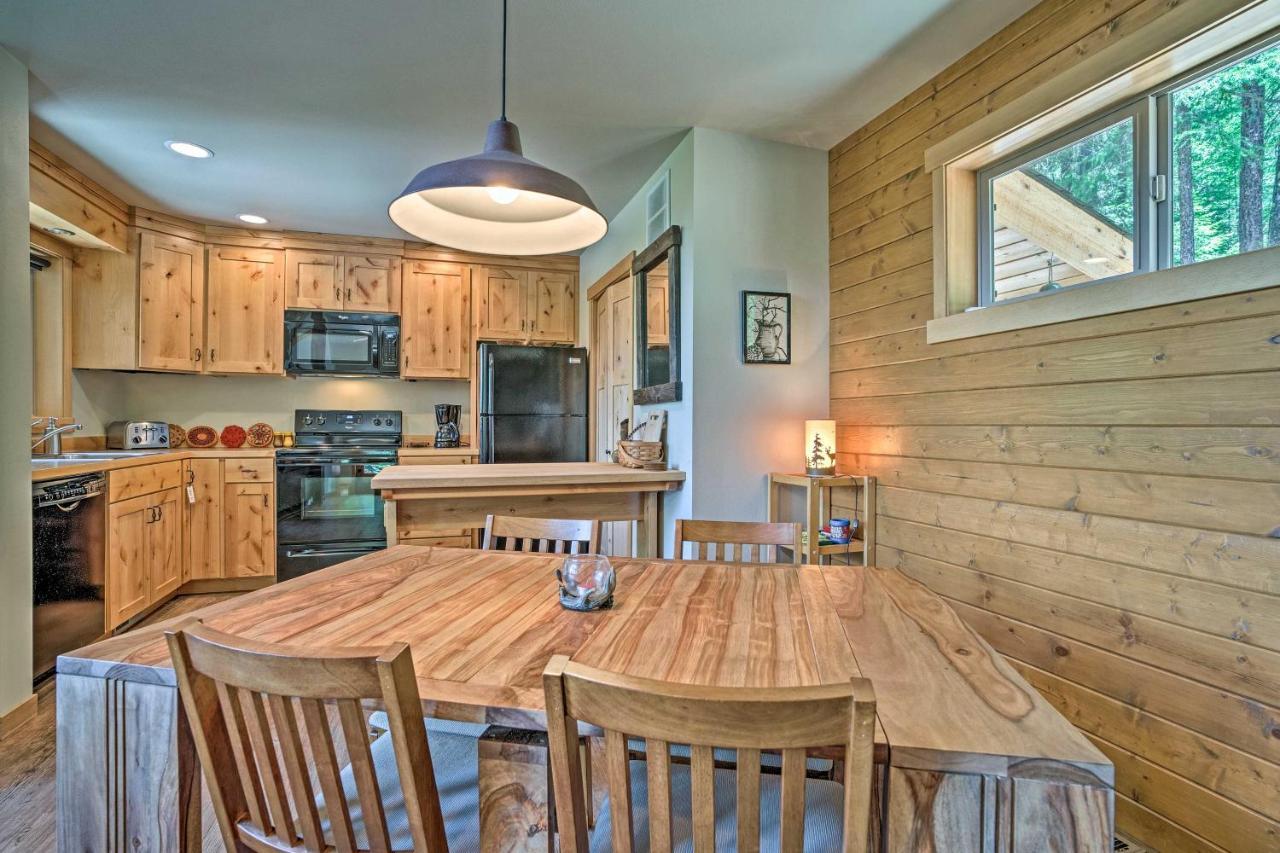 Private Leavenworth Cabin With Mtn Views And Fire Pit Esterno foto