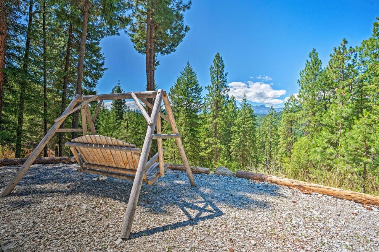 Private Leavenworth Cabin With Mtn Views And Fire Pit Esterno foto