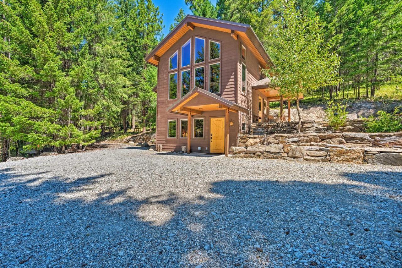 Private Leavenworth Cabin With Mtn Views And Fire Pit Esterno foto