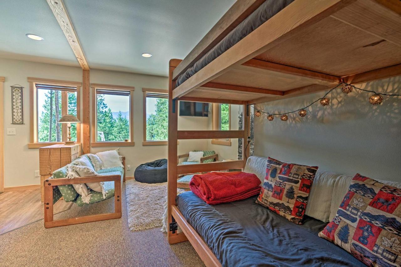 Private Leavenworth Cabin With Mtn Views And Fire Pit Esterno foto