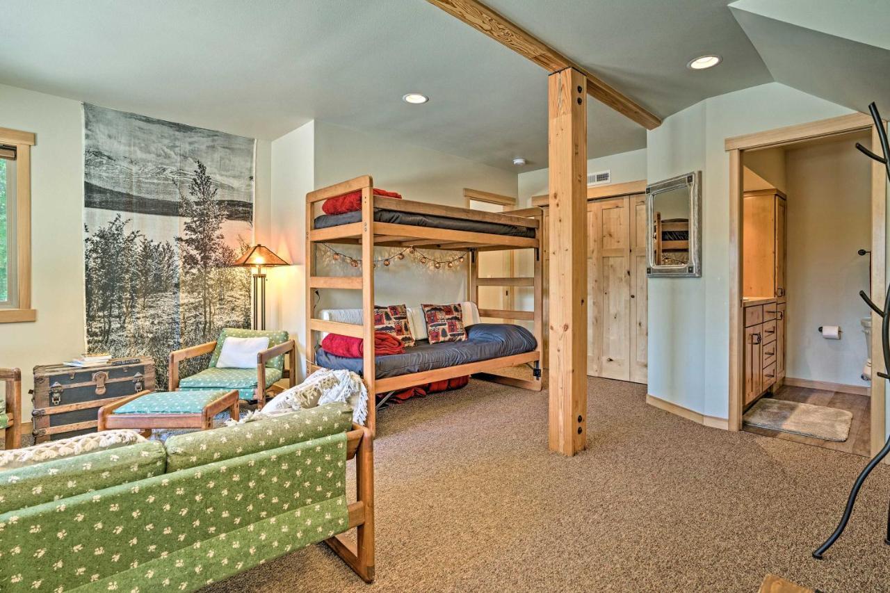 Private Leavenworth Cabin With Mtn Views And Fire Pit Esterno foto