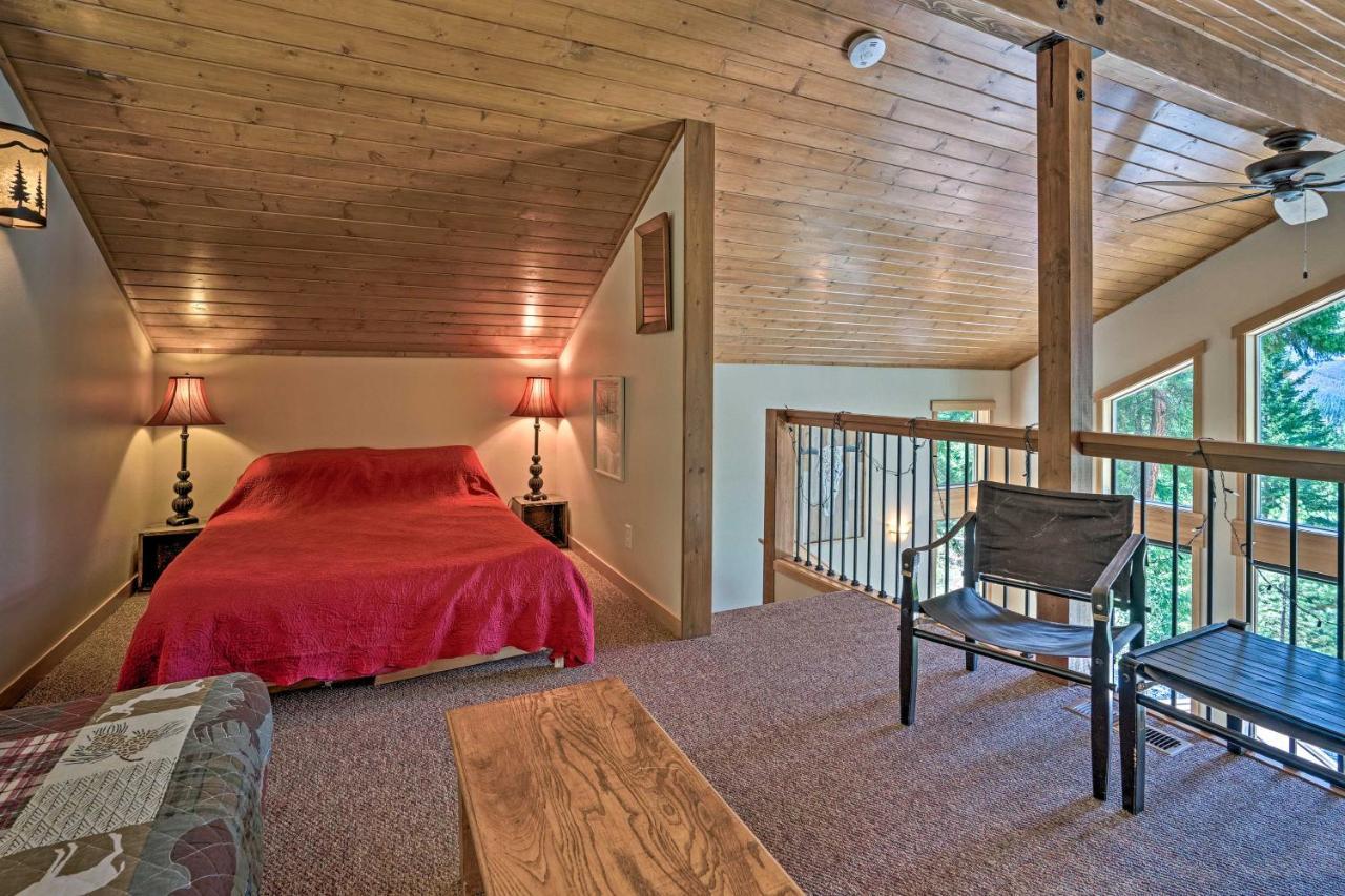 Private Leavenworth Cabin With Mtn Views And Fire Pit Esterno foto