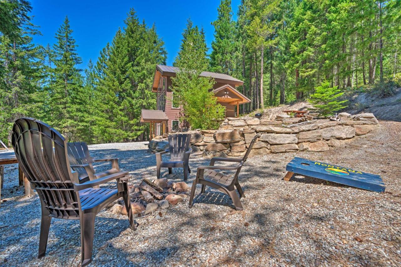 Private Leavenworth Cabin With Mtn Views And Fire Pit Esterno foto
